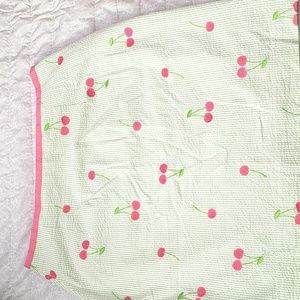 Lilly Pulitzer Seersucker Cherry Skirt